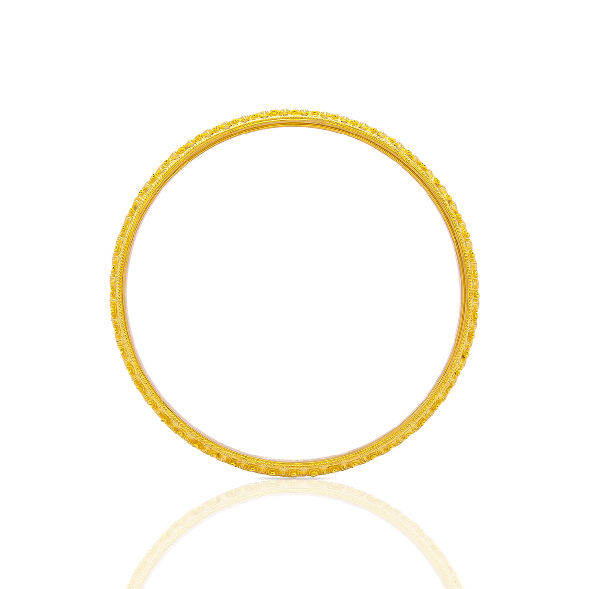 Infinite Elegance Gold Bangle