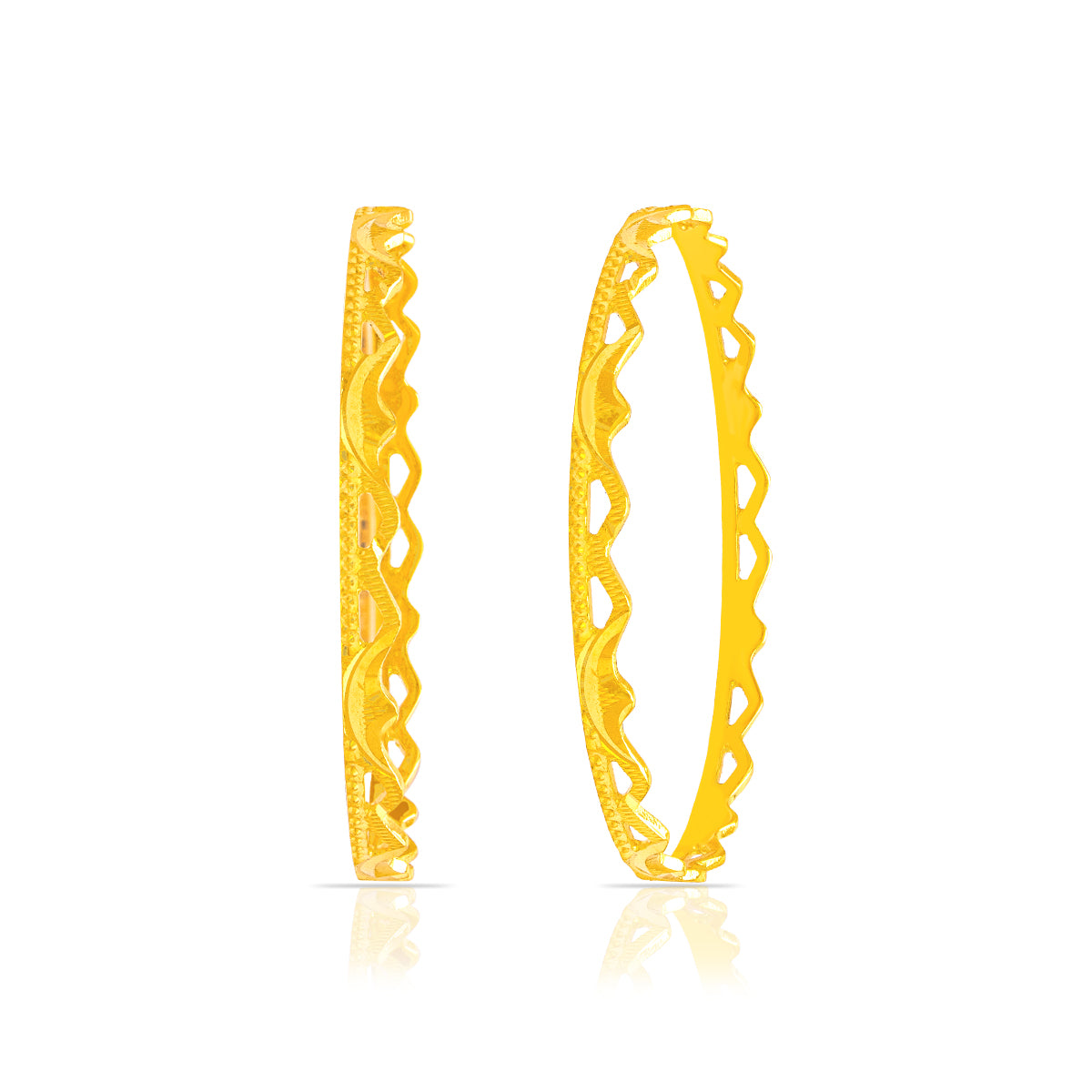 Adorn Grace Gold Bangle