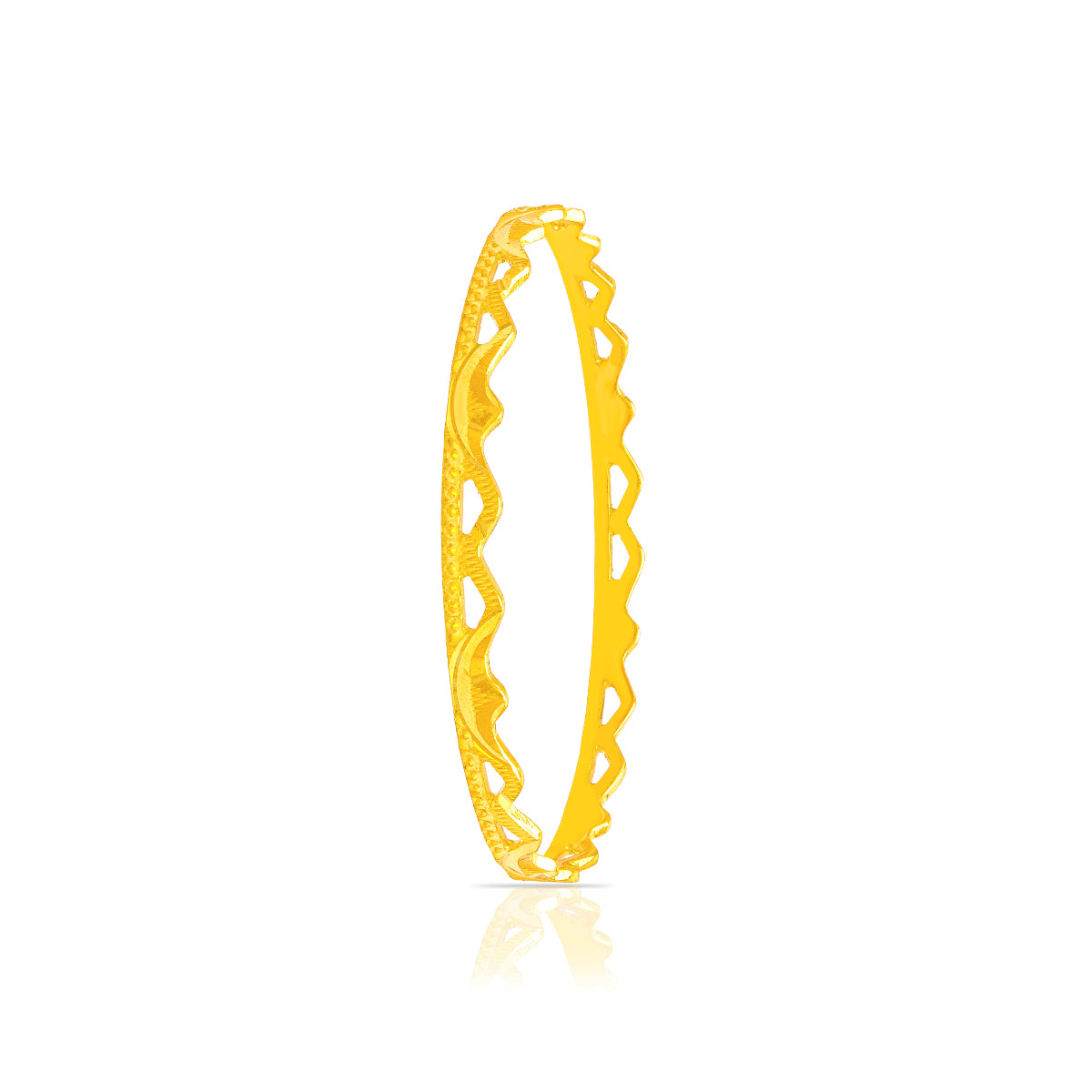 Adorn Grace Gold Bangle