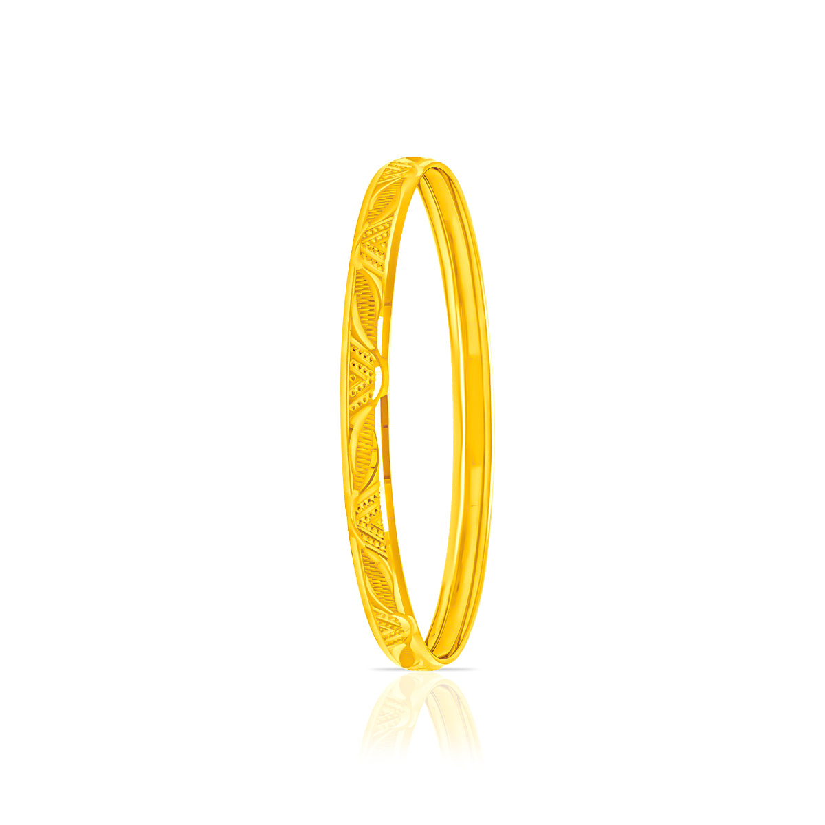 Modest Elegance Gold Bangle
