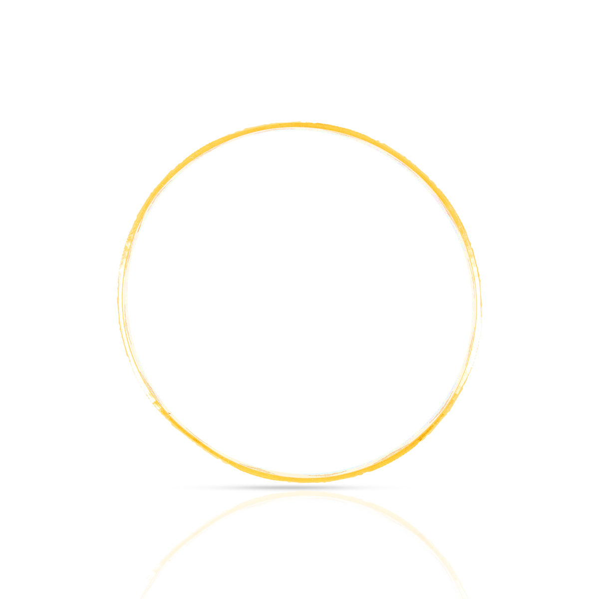 Glistening gold bangles
