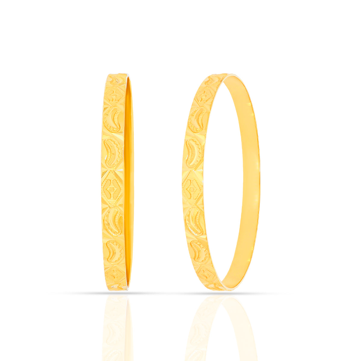 Exclusive Brilliance Gold Bangle