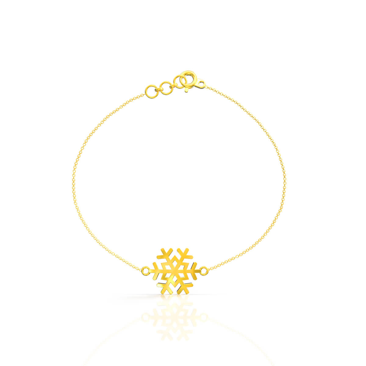 Sophisticated Glow Gold Bracelet