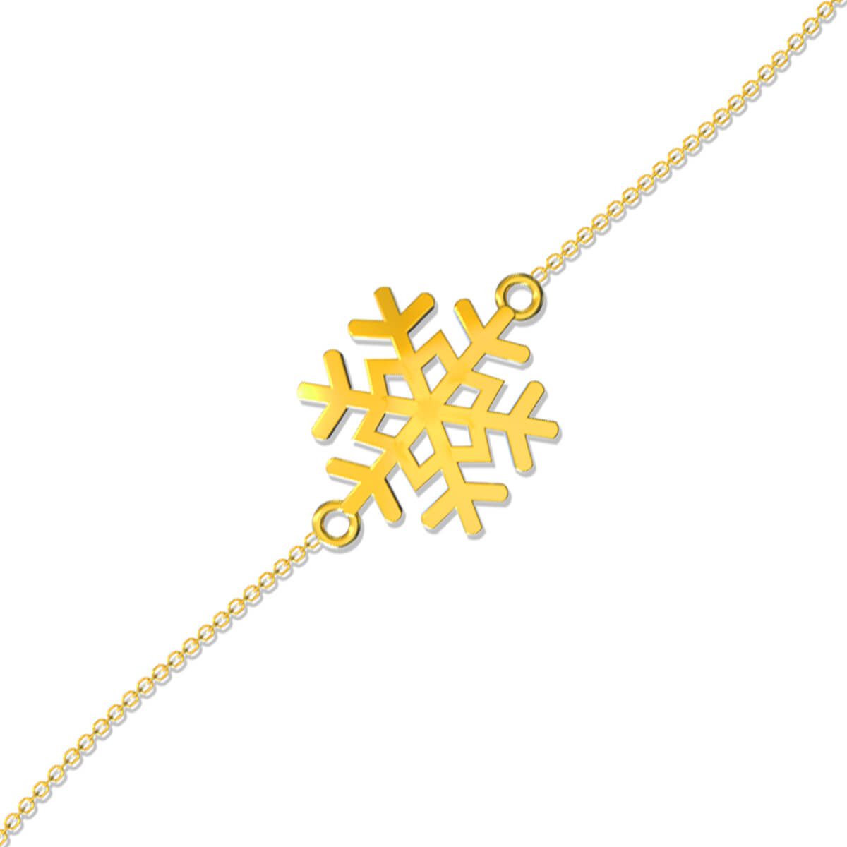 Sophisticated Glow Gold Bracelet