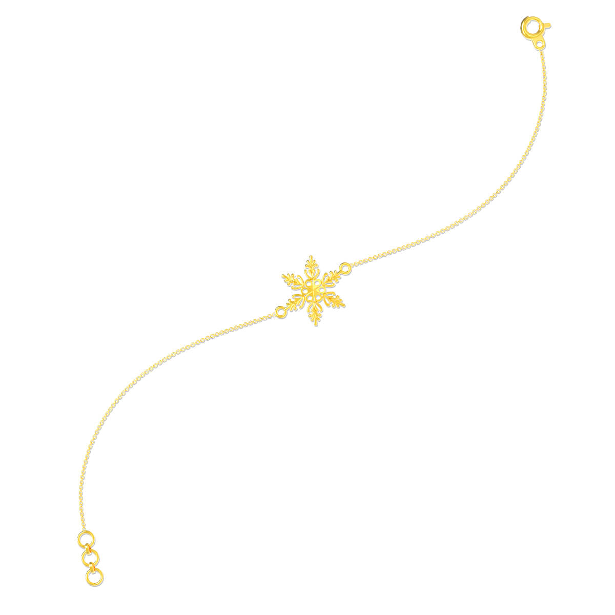 Stunning Star Gold Bracelet