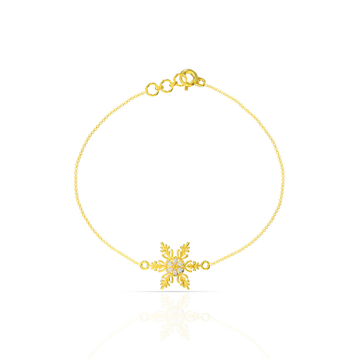 Starlit Charm Gold Bracelet