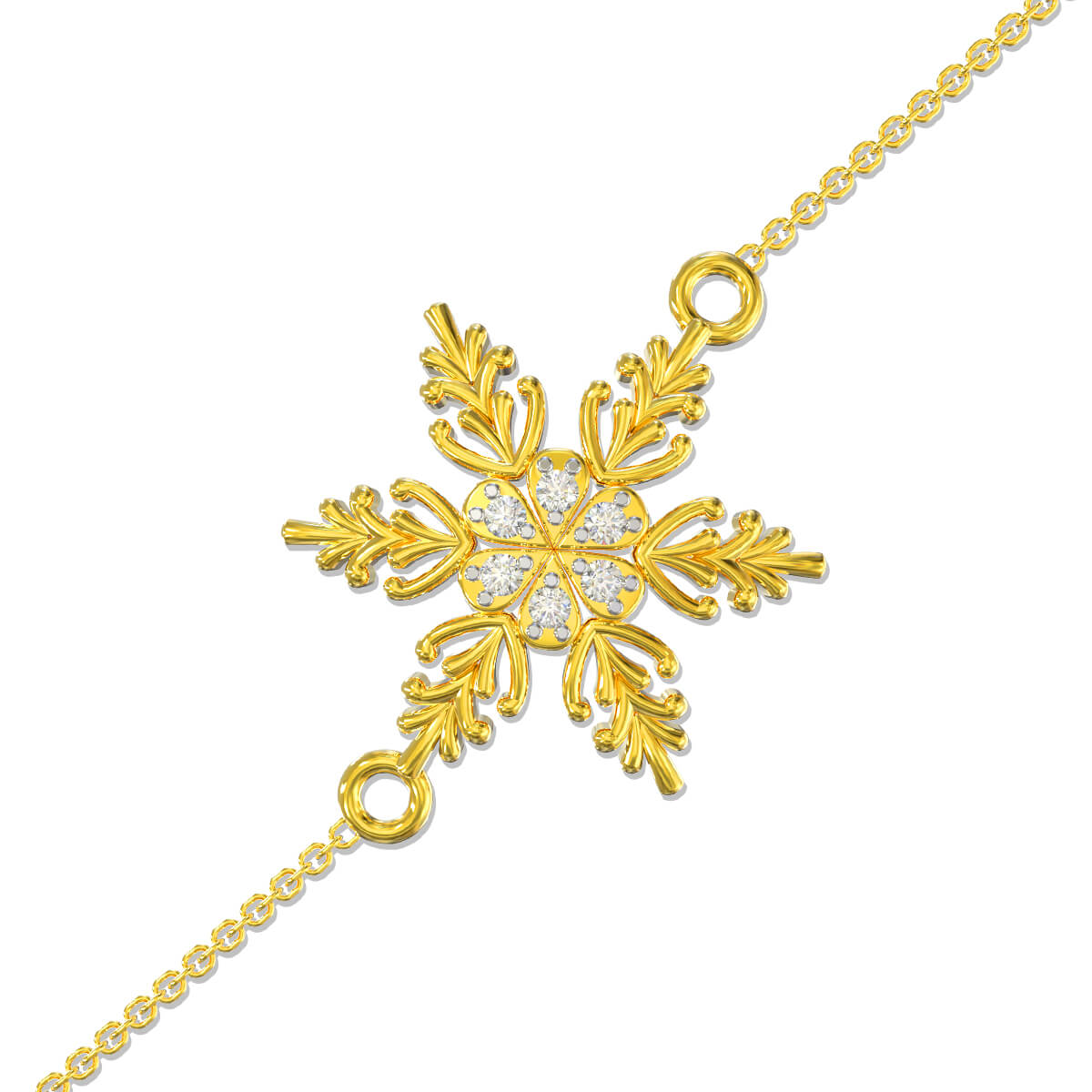 Starlit Charm Gold Bracelet