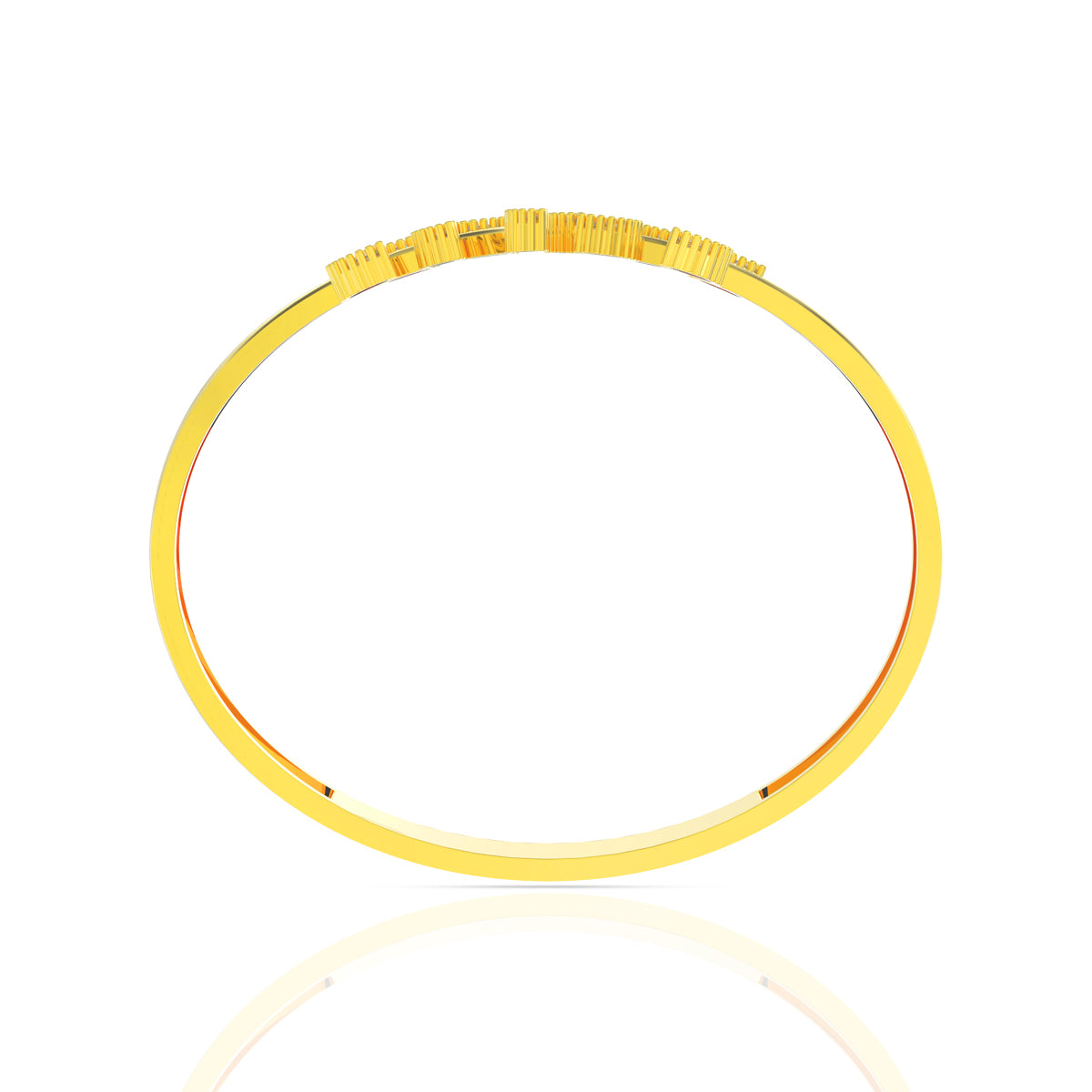 Dazzling Leafy Gold Bracelet