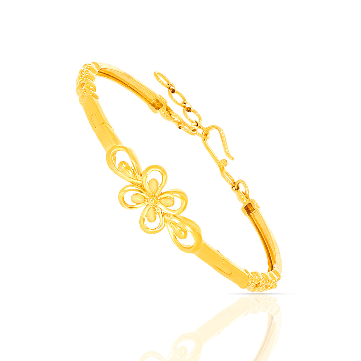 Adorable Flora Gold Bracelet