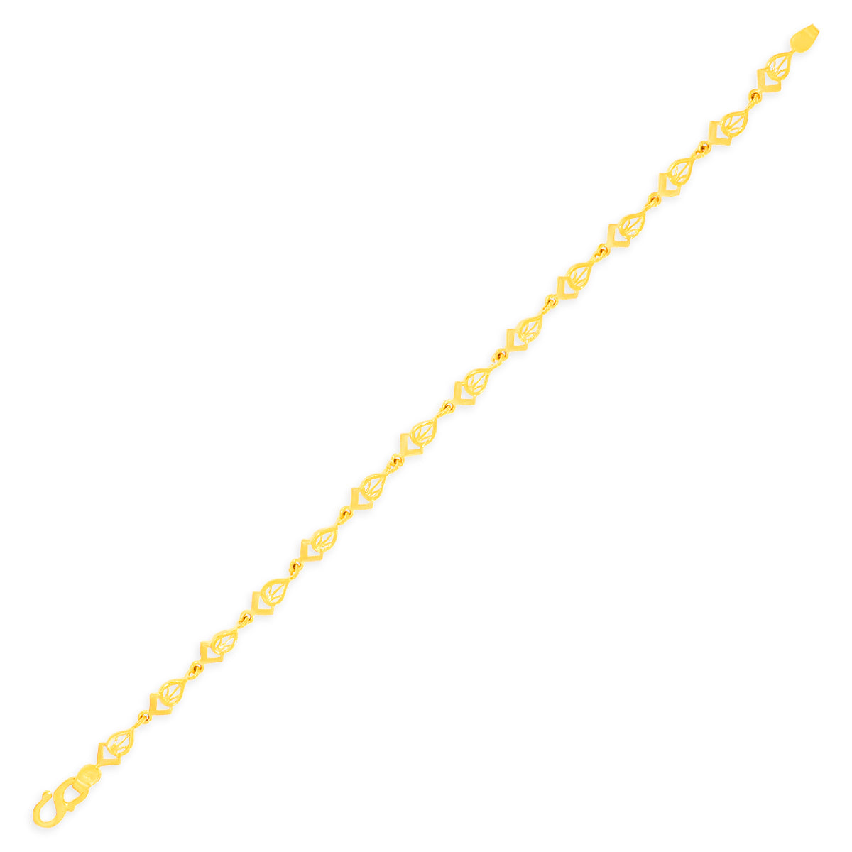 Leafy Luxe Gold Bracelet