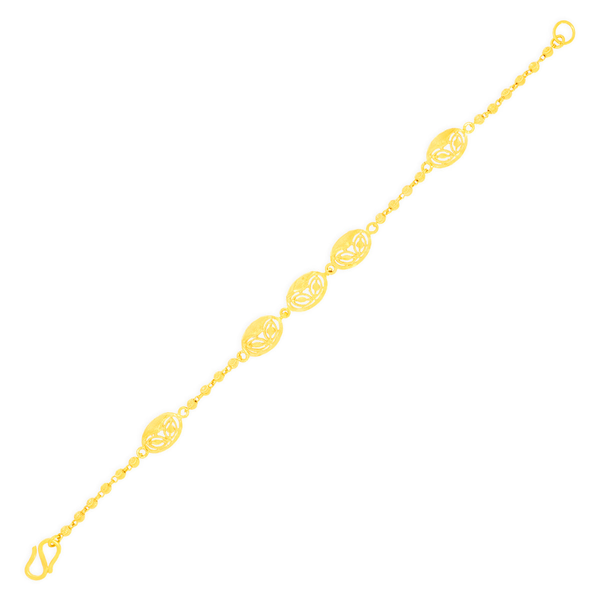 Elegant Touch Gold Bracelet