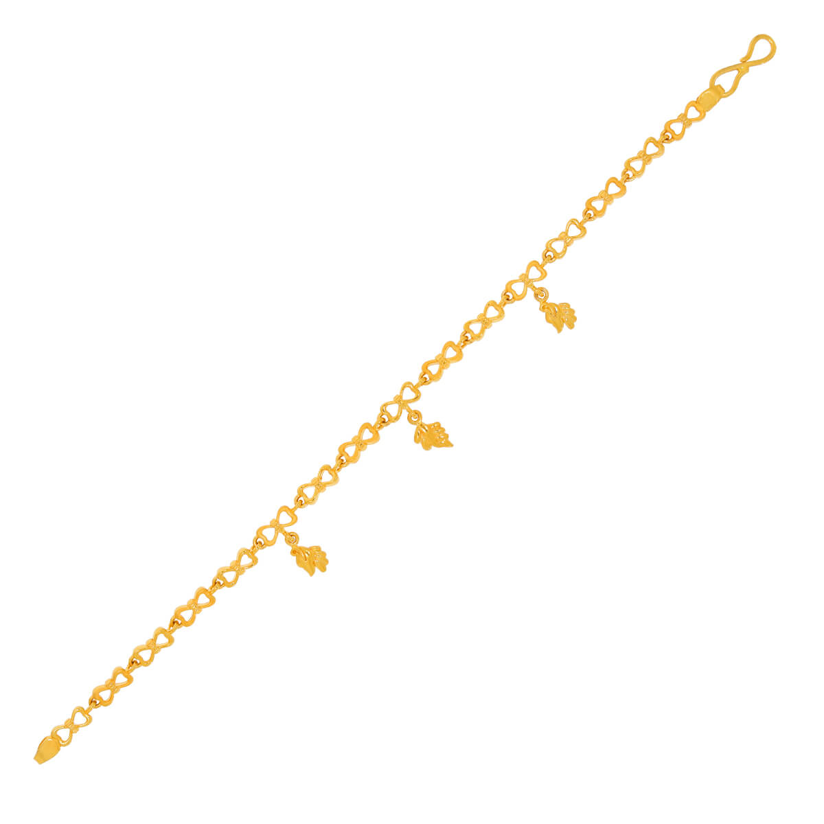 Graceful Gold Charm