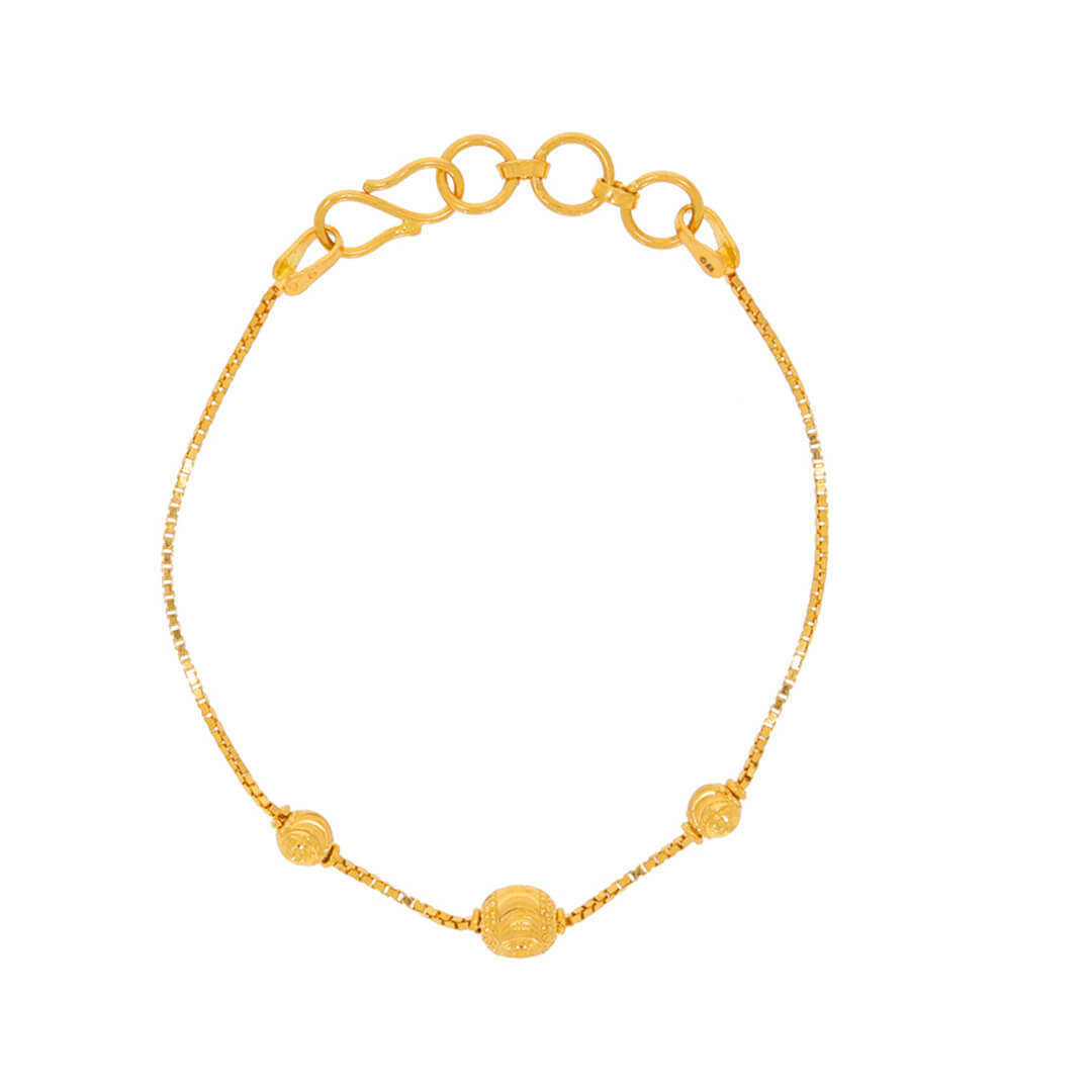 Petite Charm Gold Bracelet