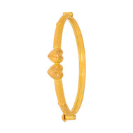 Petite Hearts Gold Kada