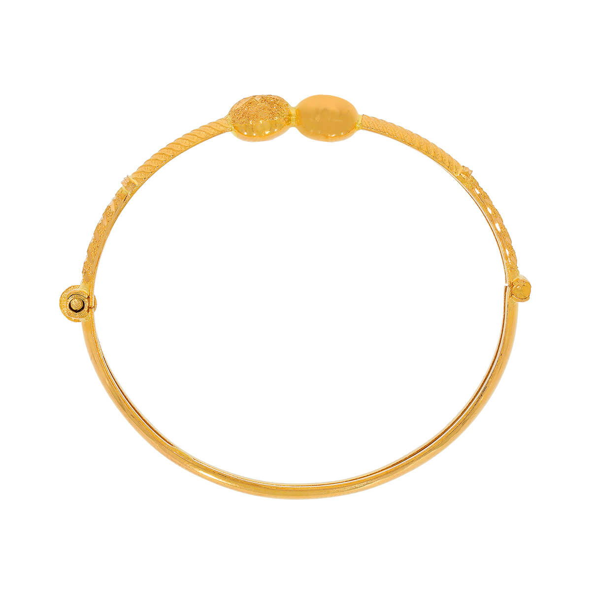 Petite Hearts Gold Kada