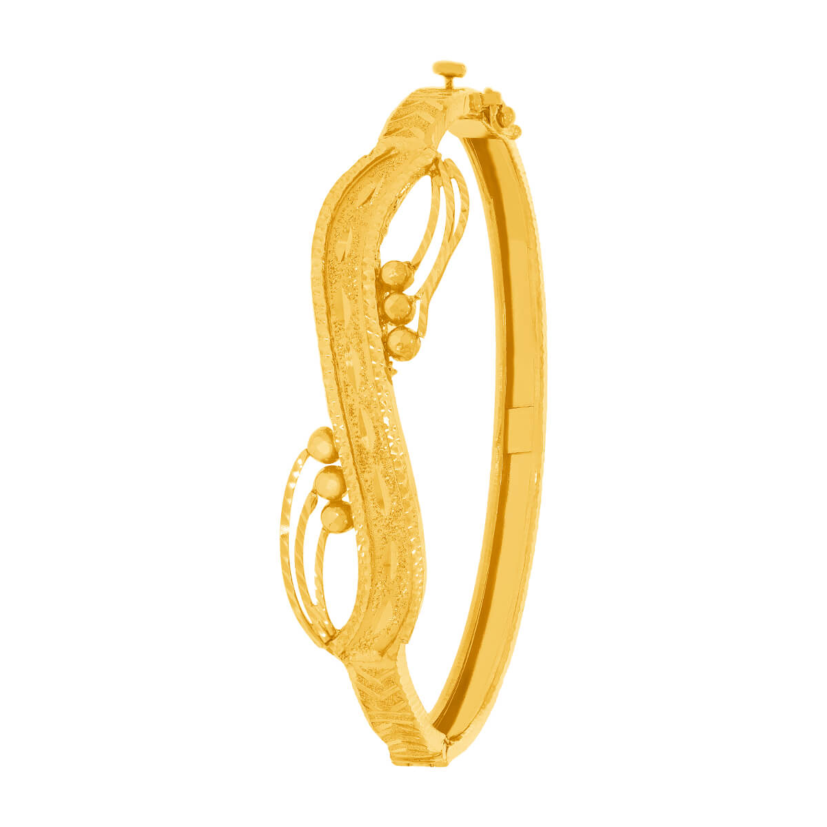 Infinity Glow Gold Kada