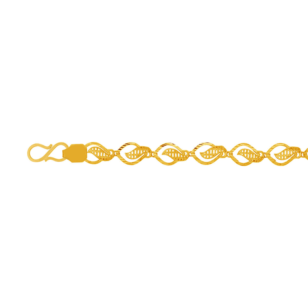 Charming Swirls Gold Link
