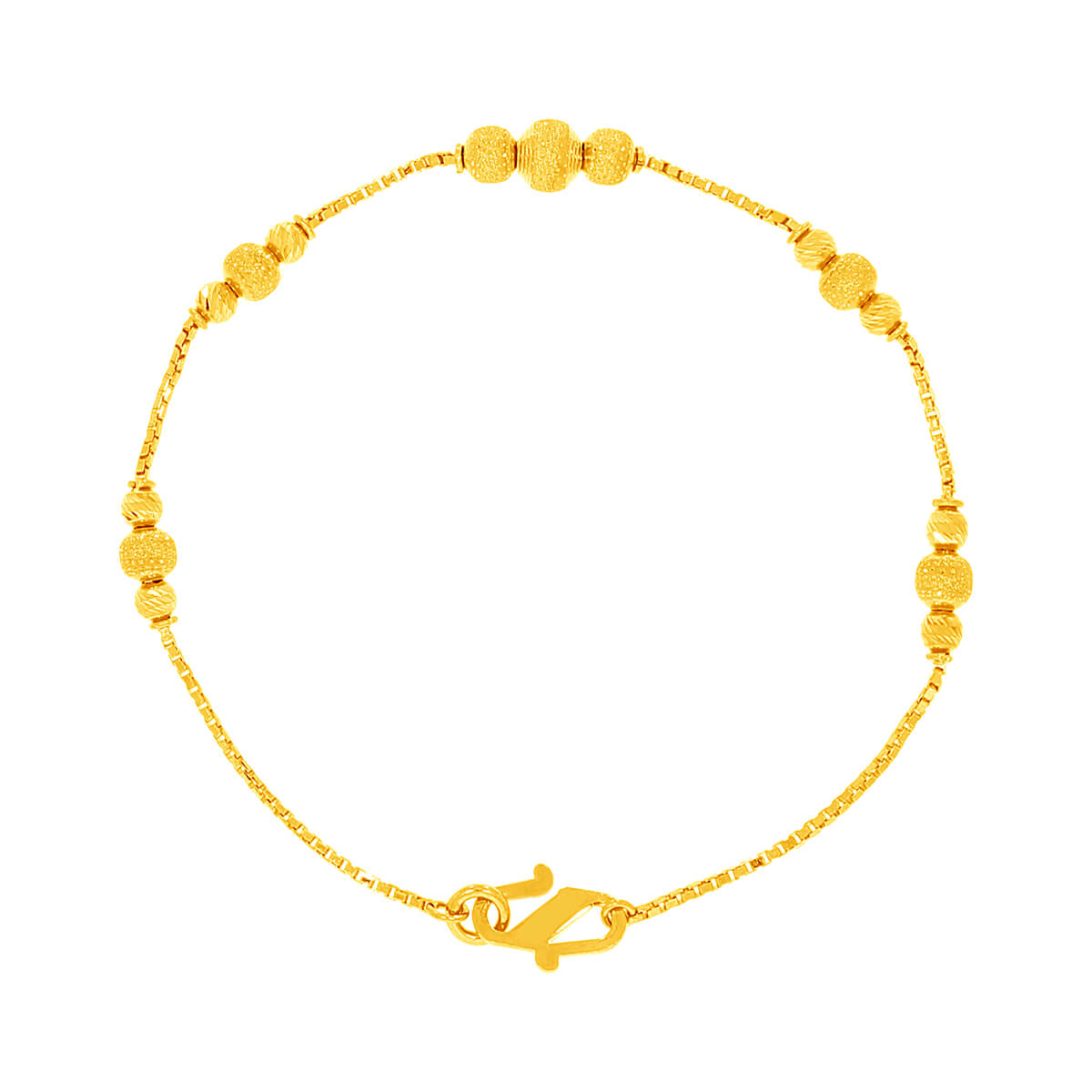 Stylish Slender Gold Link