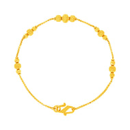 Stylish Slender Gold Link