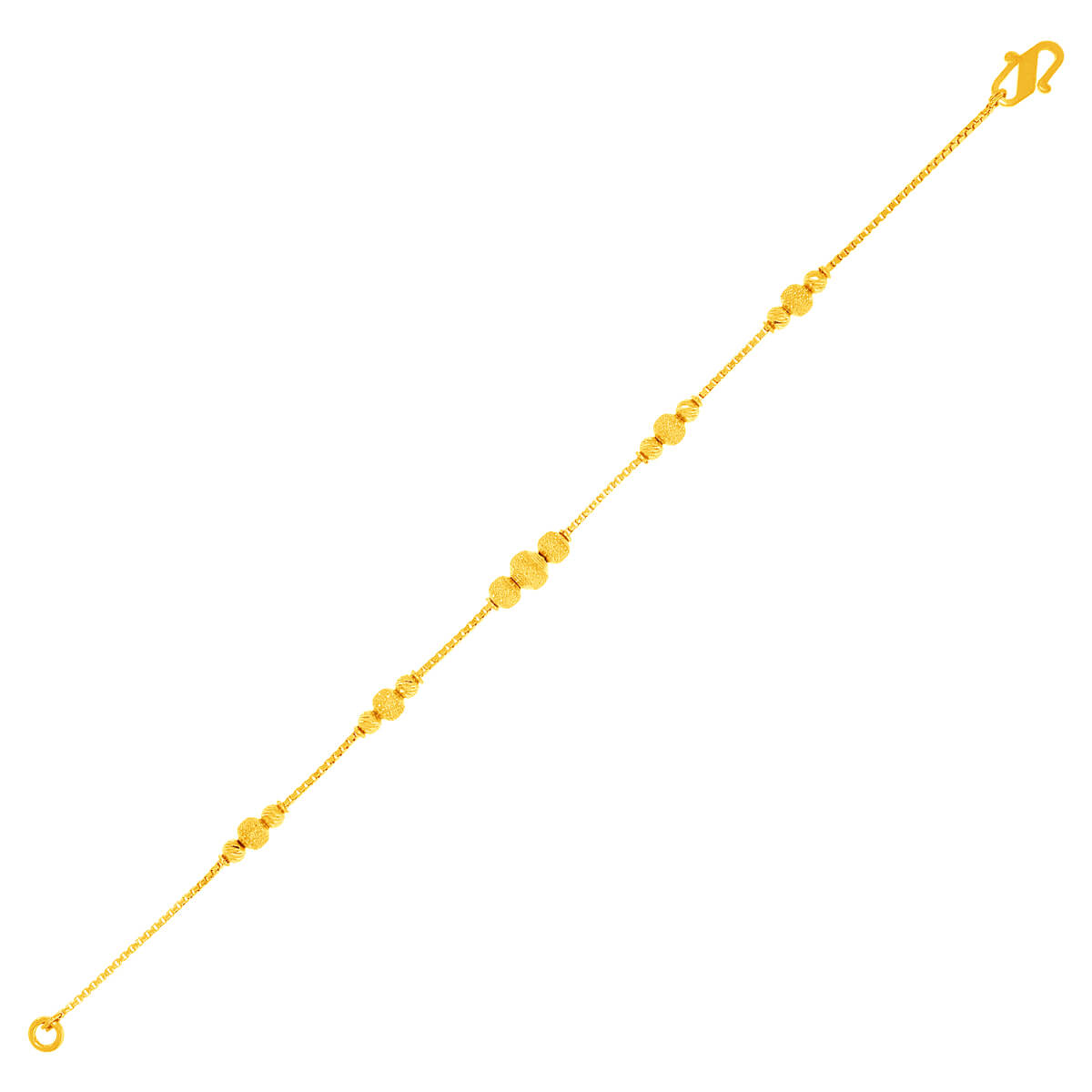 Stylish Slender Gold Link