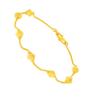 Radiant Charm Gold Link