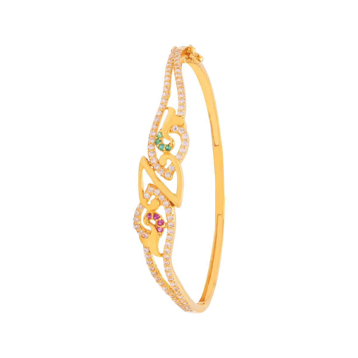 Petite Bloom Gold Kada