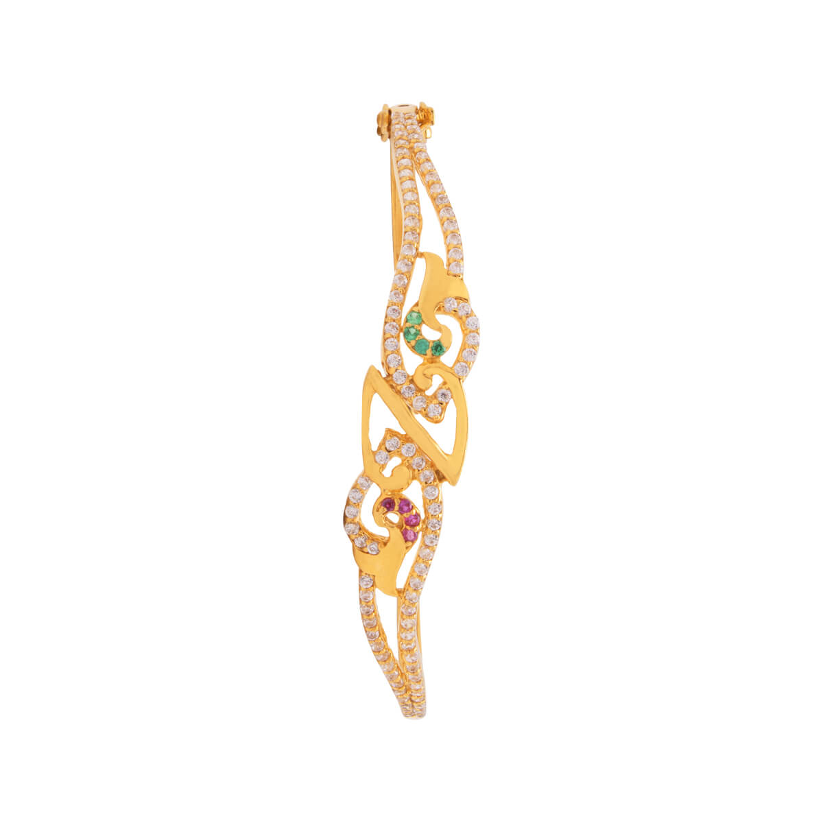 Petite Bloom Gold Kada