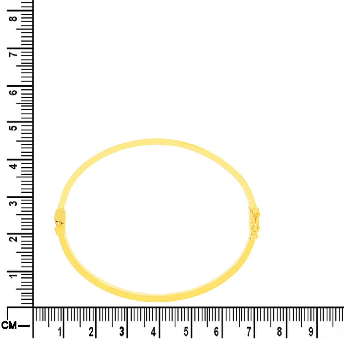 Refined Elegance Men Gold Kada 18K