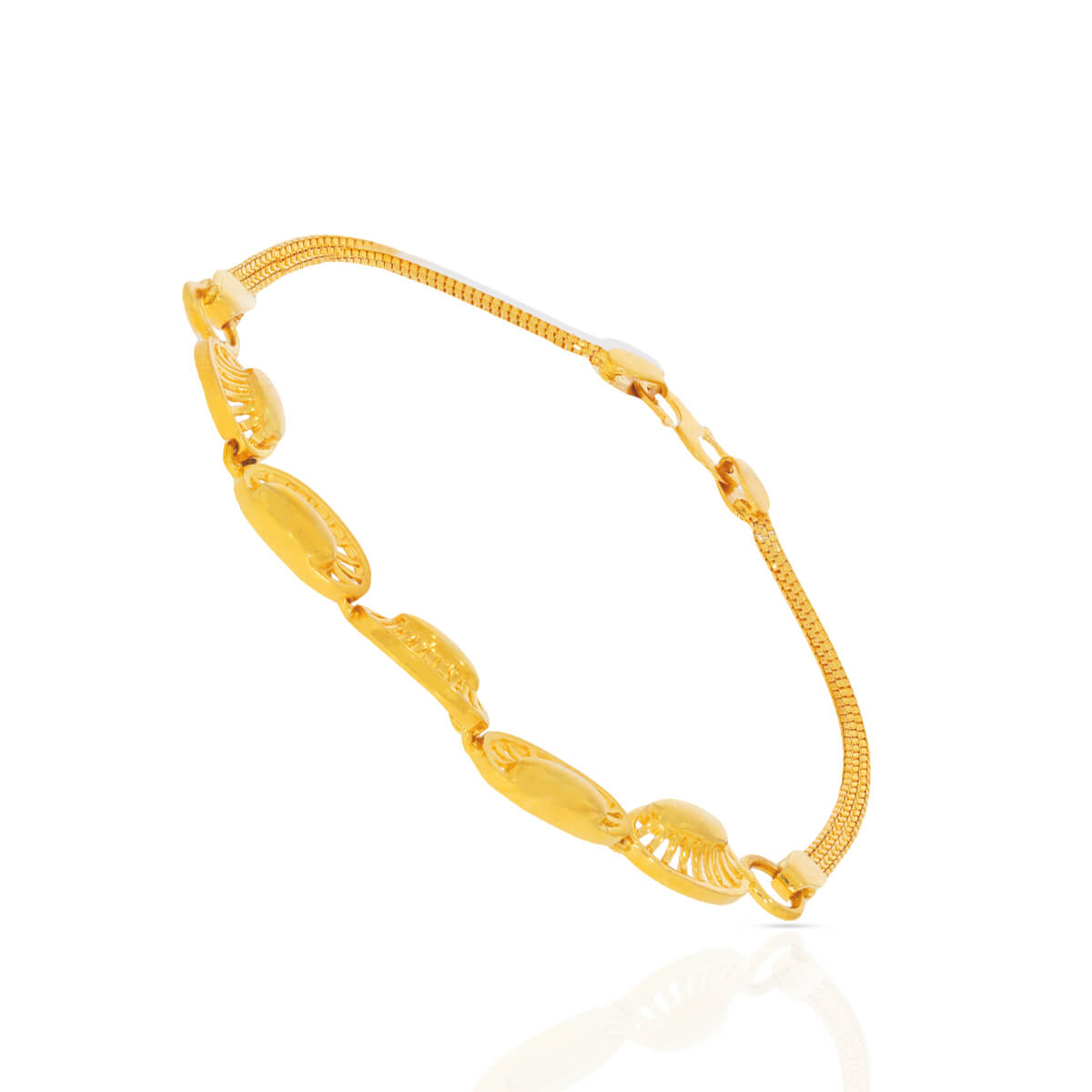 Marvelous Charm Gold Bracelet