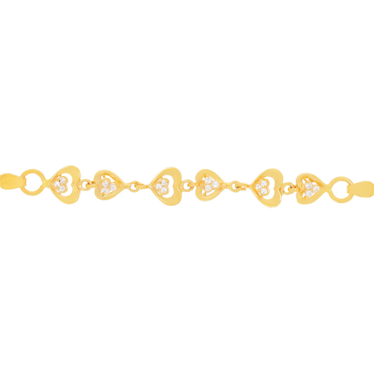 Gleaming Charm Gold Link