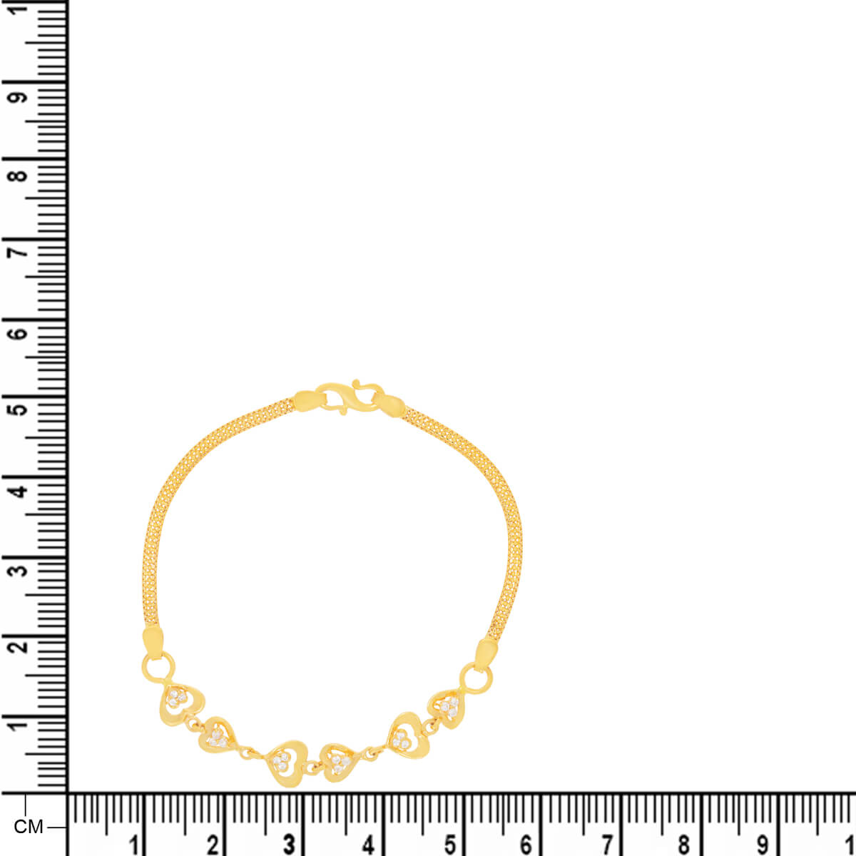 Gleaming Charm Gold Link