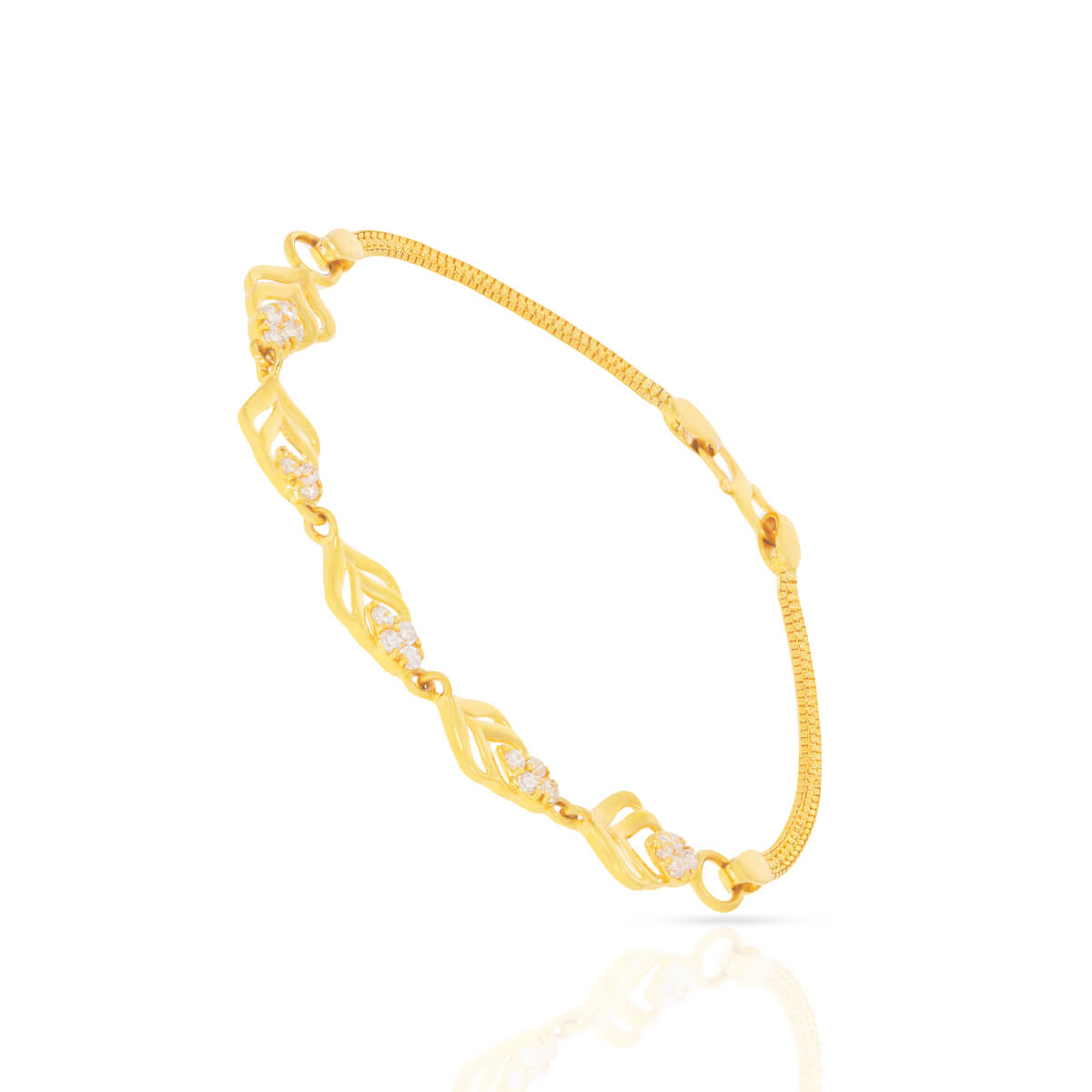 Vibrant Grace Gold Bracelet