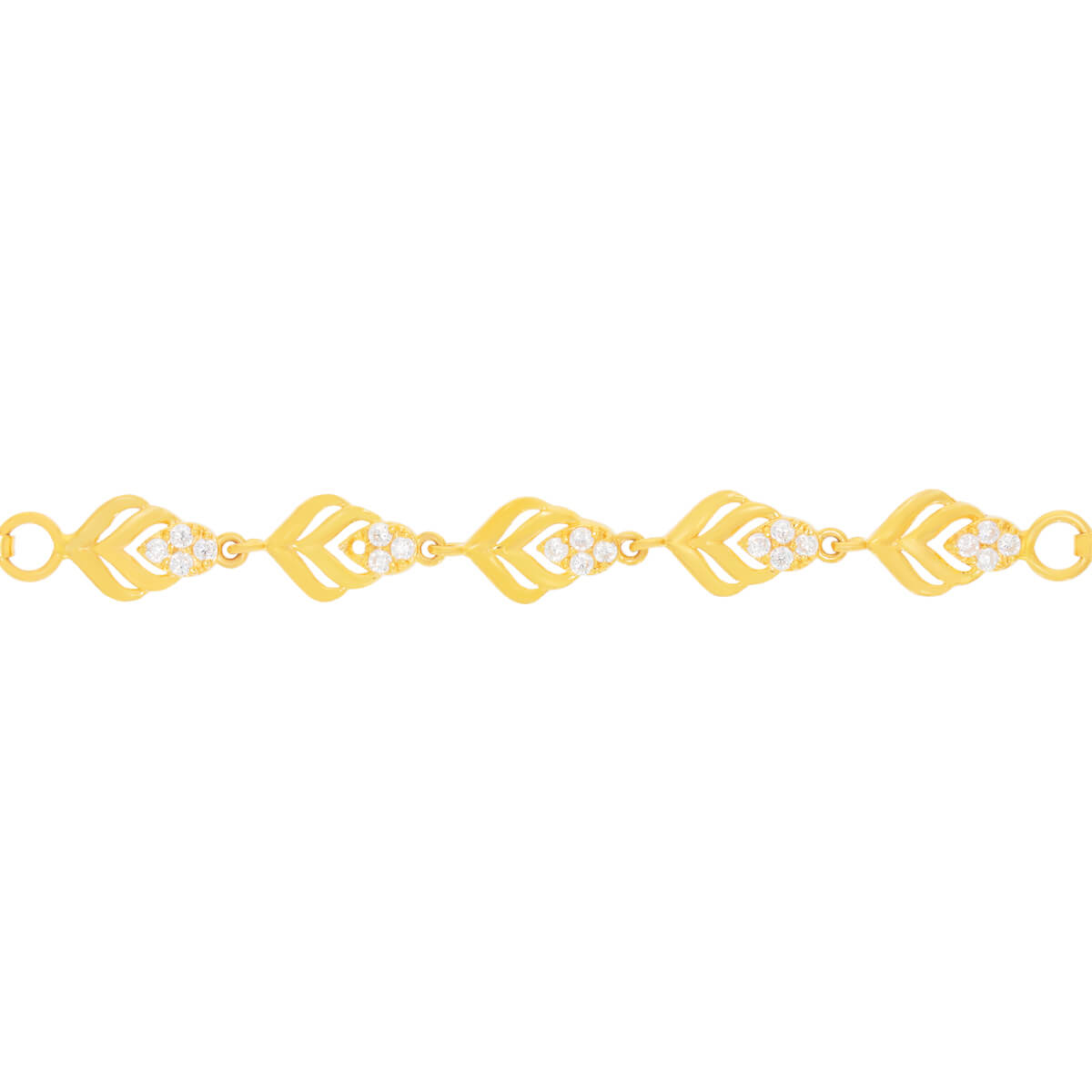 Vibrant Grace Gold Bracelet