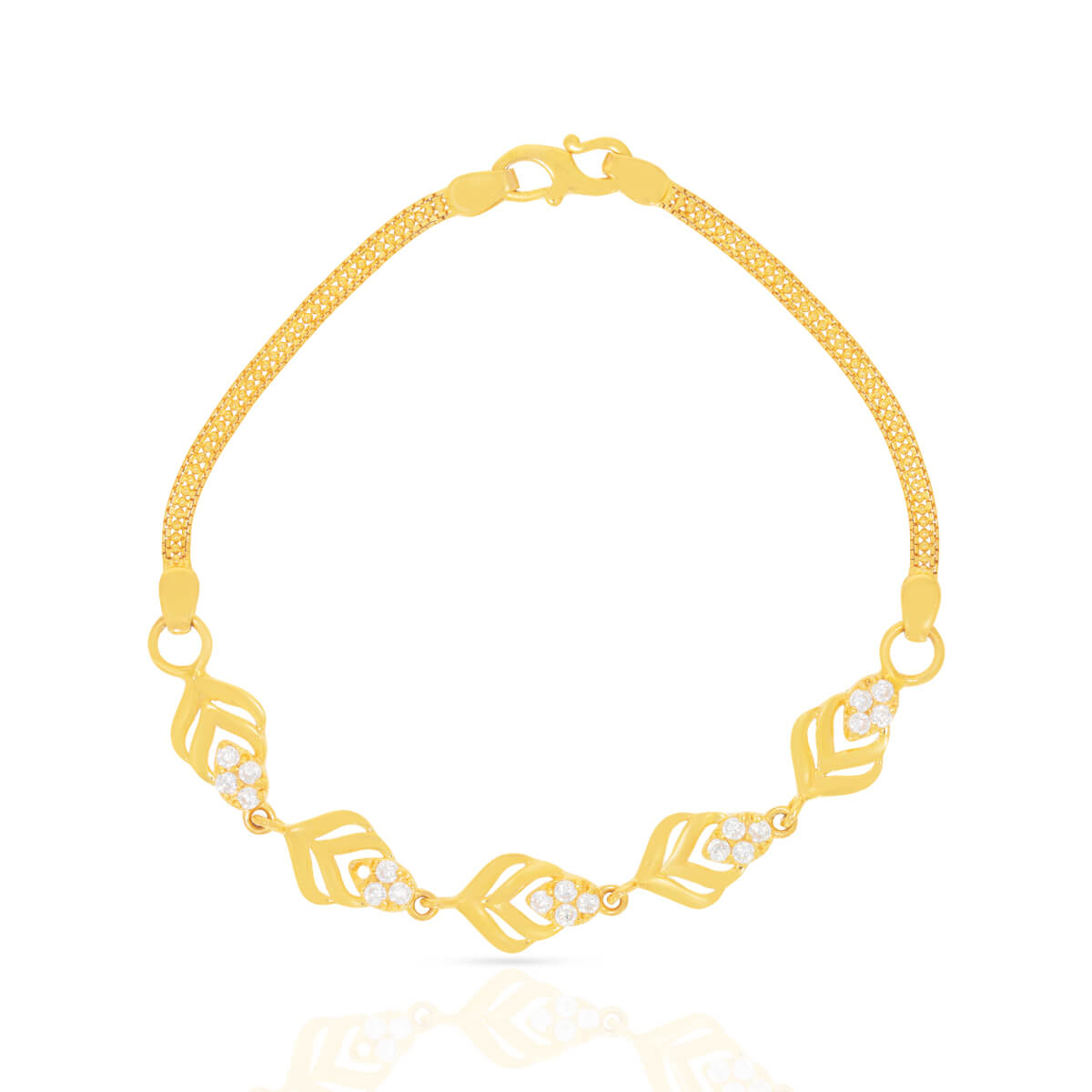 Vibrant Grace Gold Bracelet