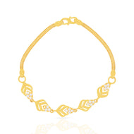 Vibrant Grace Gold Bracelet