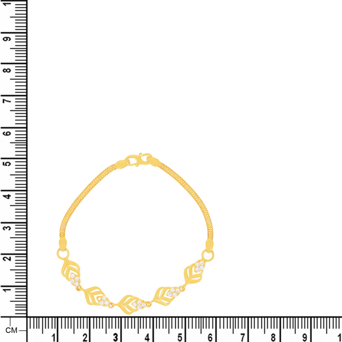 Vibrant Grace Gold Bracelet