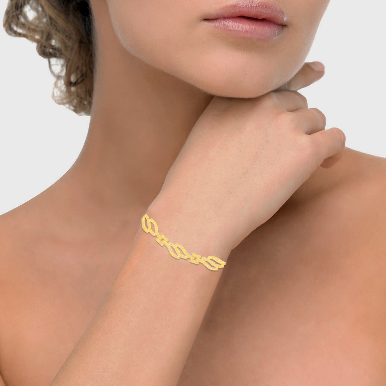 Luxe Charm Gold Link