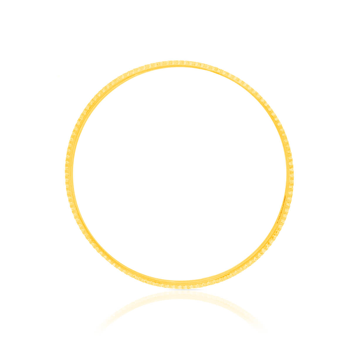 Golden Elegance Men Gold Kada 22K