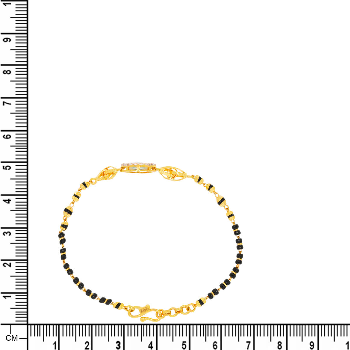 Evil Eye Sacred Ties Gold Mangalsutra Bracelet