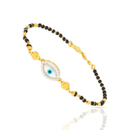 Eye of Serenity Gold Mangalsutra Bracelet