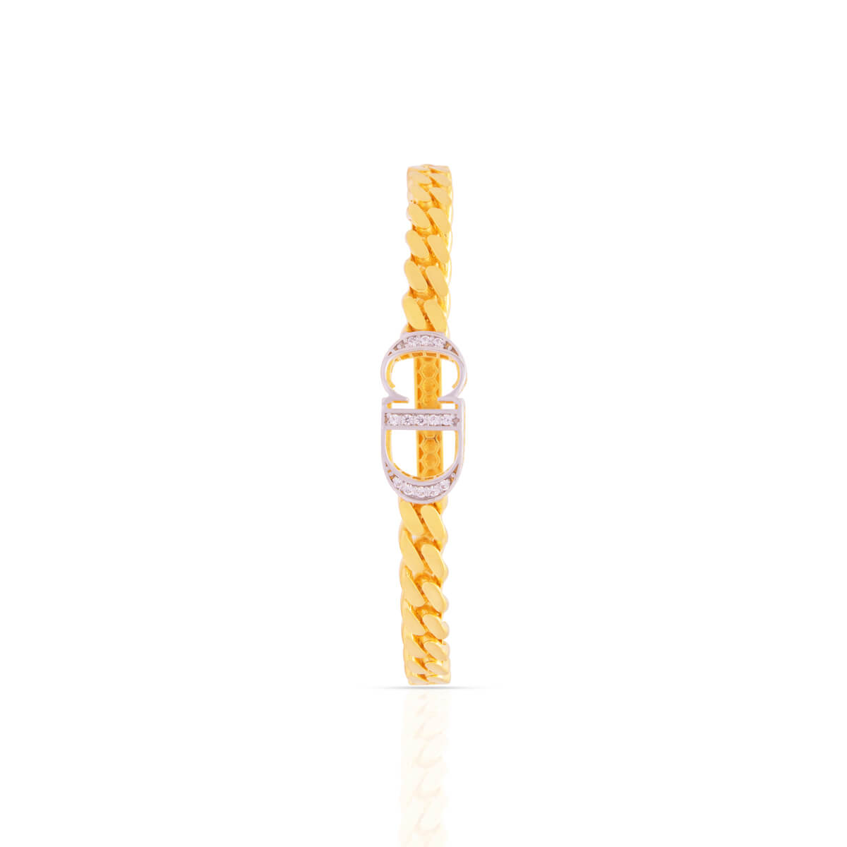 Dashing Radiance Men Kada in 22K Gold