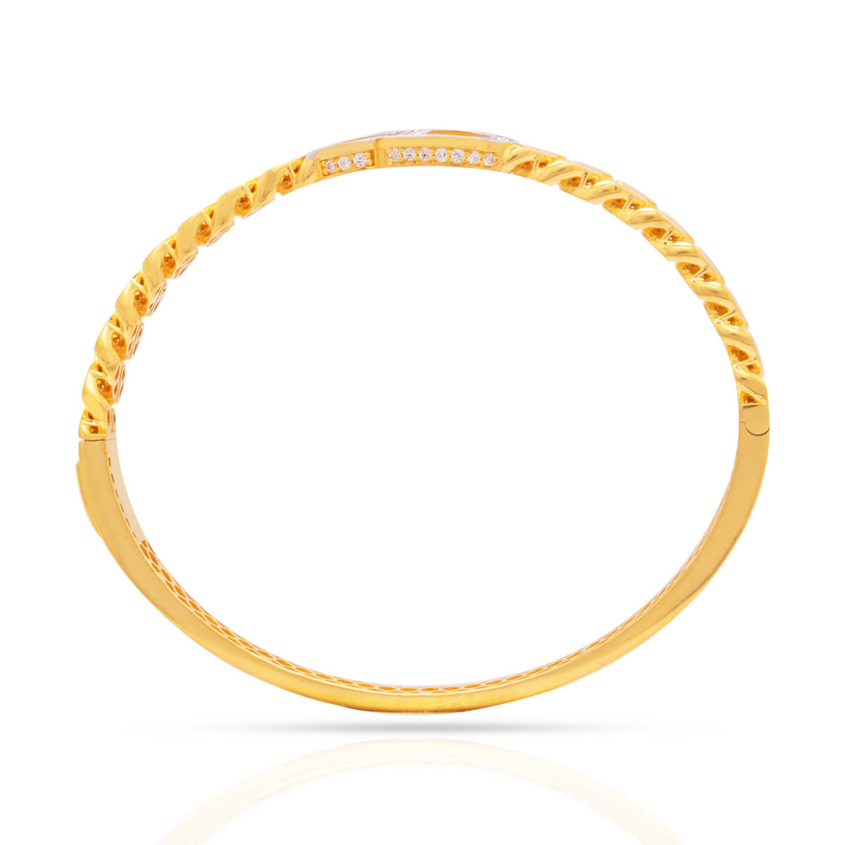 Dashing Radiance Men Kada in 22K Gold