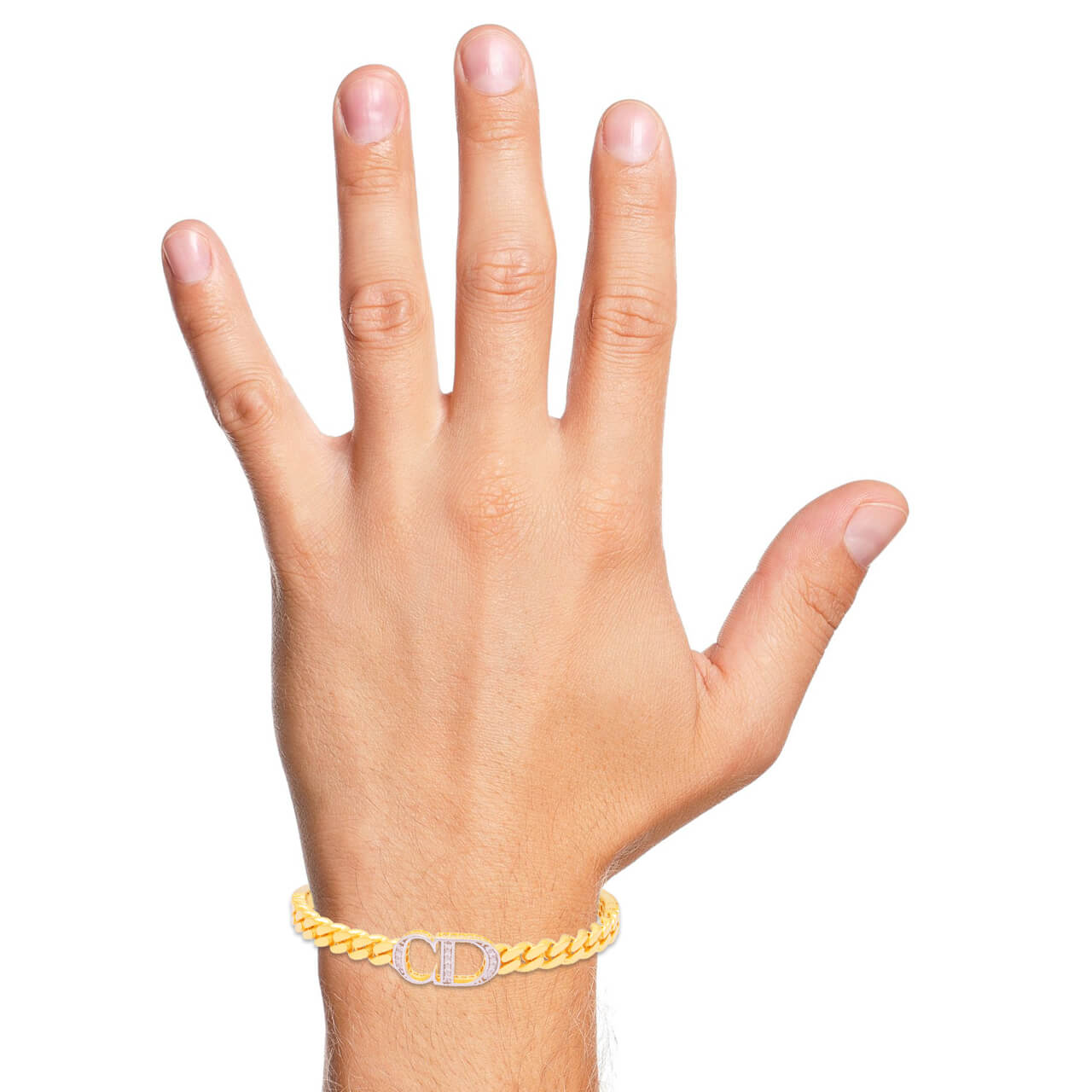 Dashing Radiance Men Kada in 22K Gold