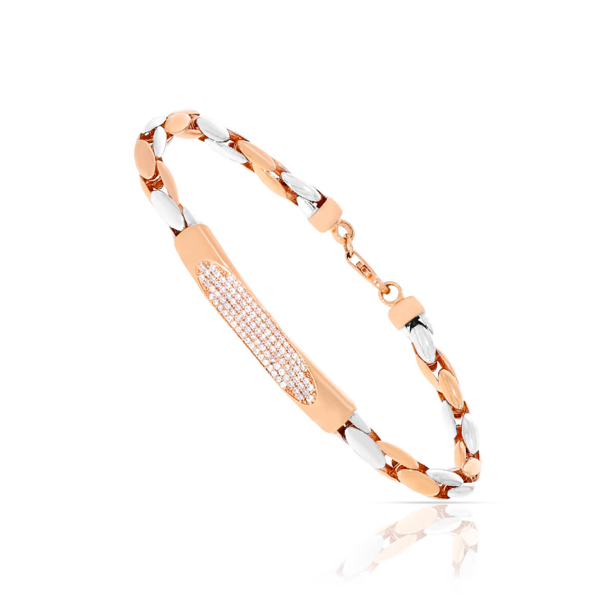 Simply Dashing Gold Bracelet for Men 18K