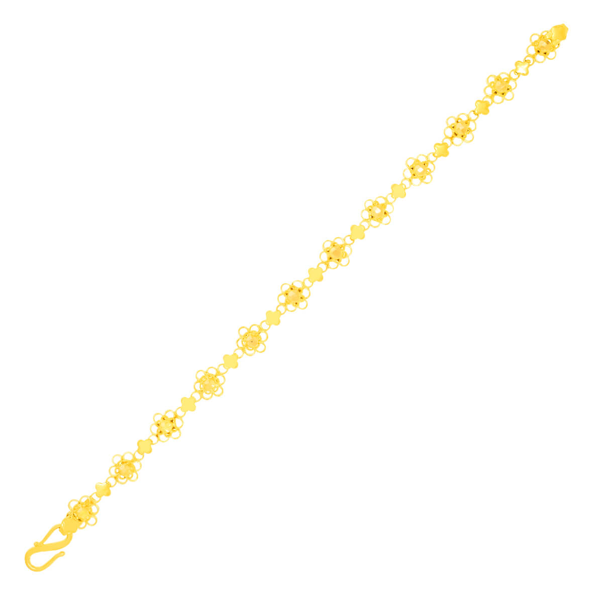 Contemporary Grace Gold Bracelet