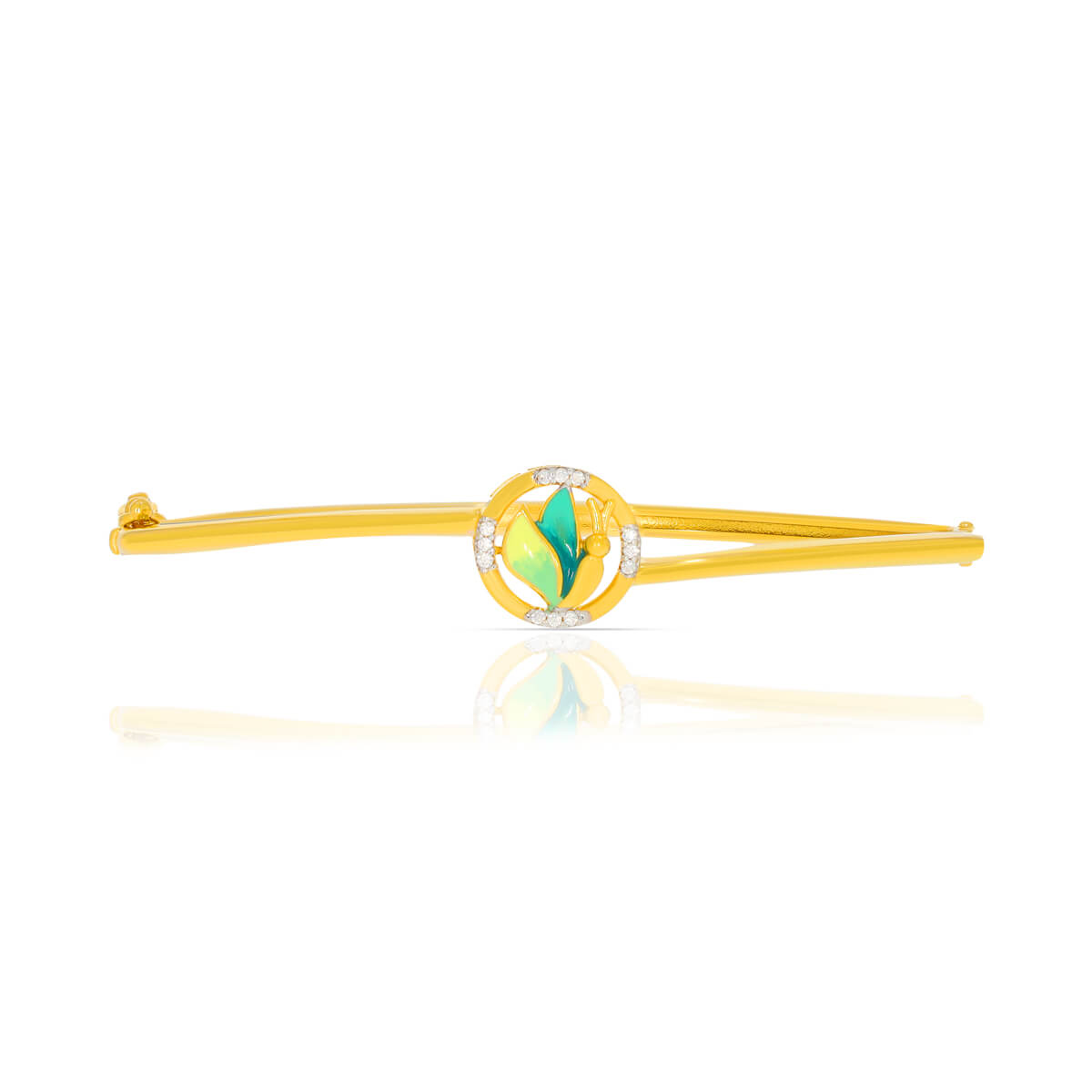 Charming Orb Glow Gold Kada