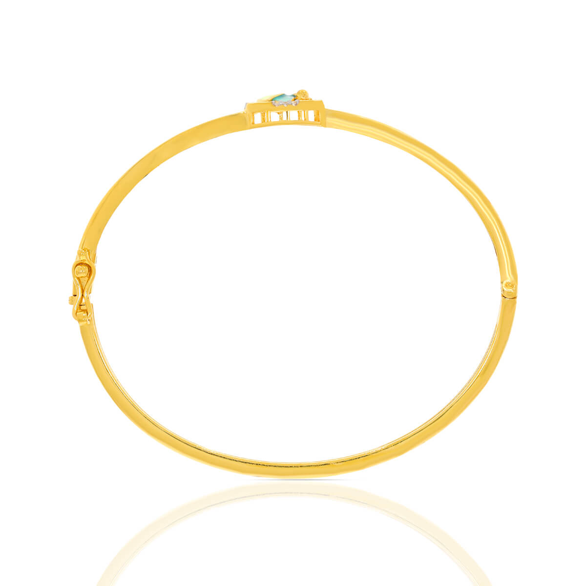 Charming Orb Glow Gold Kada