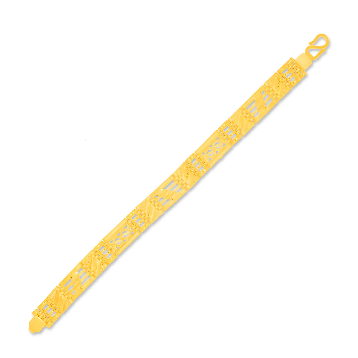 Golden Boldness 22K Men Bracelet