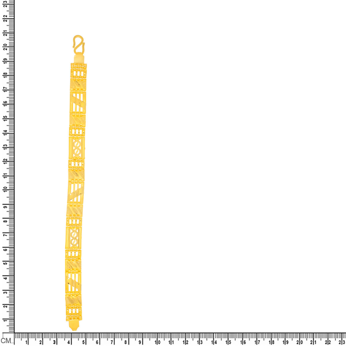 Golden Boldness 22K Men Bracelet