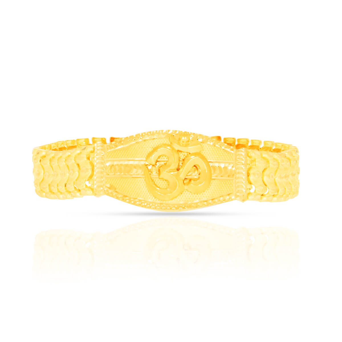 Golden Brilliance Men Gold Bracelet 22K